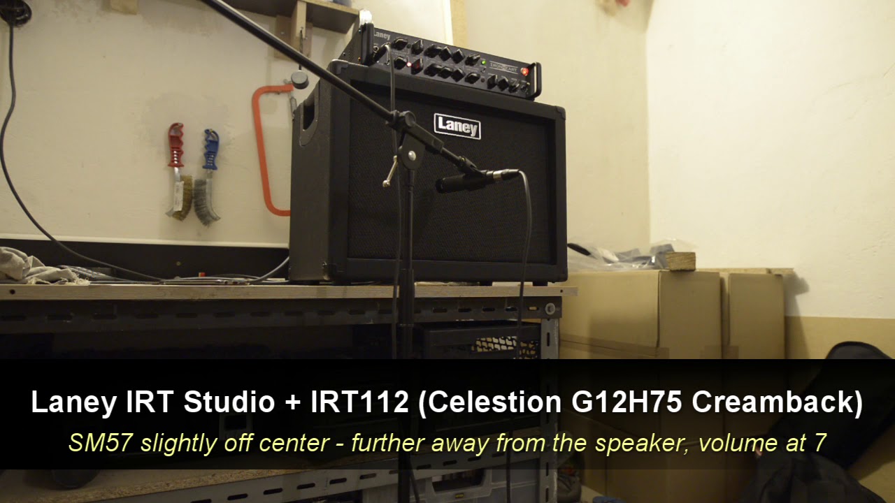 Laney IRTStudio + mic positions #1