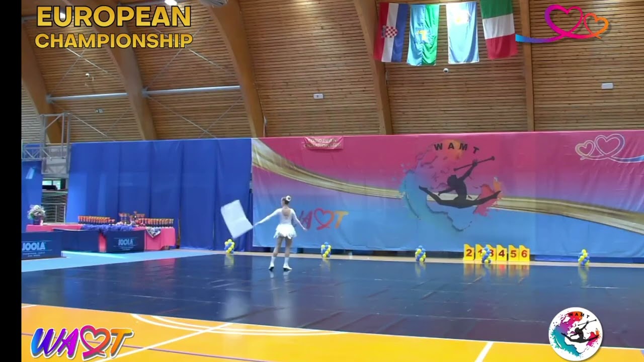Flag Junior Solo- Laura Seregély- Angel Majorette and Dance Sport Association, Hungary