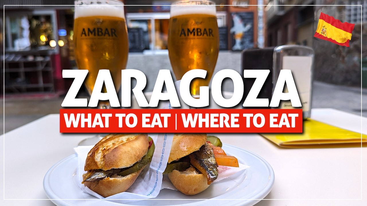 🍽️ the TOP foods you must try in ZARAGOZA and where to eat them 🇪🇸 #151