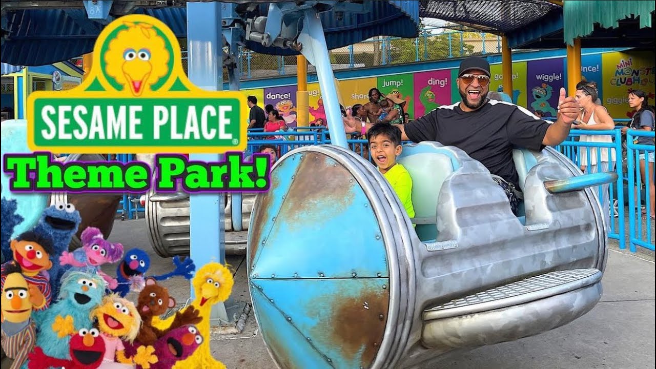 Let's Visit Sesame Place! Quick walk thru of the Best Theme park in Philadelphia!