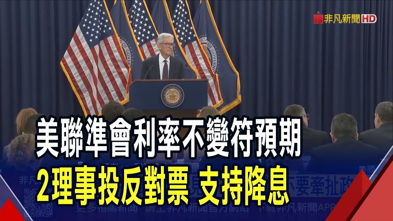 Fed如預期按兵不動 看美國經濟仍