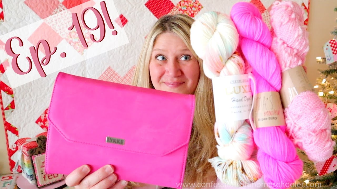 💕 Erica's Craft Podcast | Ep. 19 (Quilt, Knit, Crochet, Cross Stitch!)