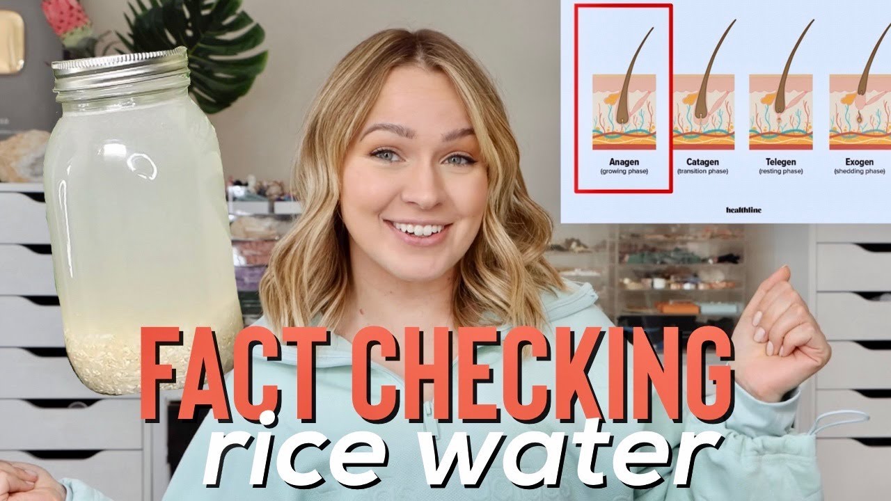 Can Tik Tok Rice Water Actually Grow Your Hair??? Real Recipe, Real Science - KayleyMelissa