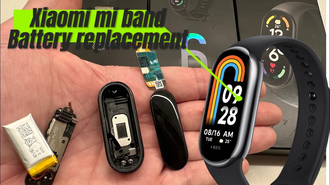 Xiaomi Mi Band Battery Replacement