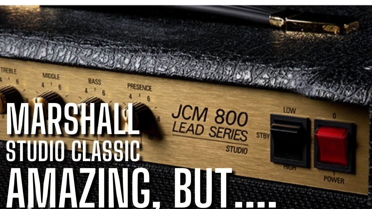 Marshall Studio Classic SC20C — отличный маленький Marshall, но есть одна МАЛЕНЬКАЯ проблема