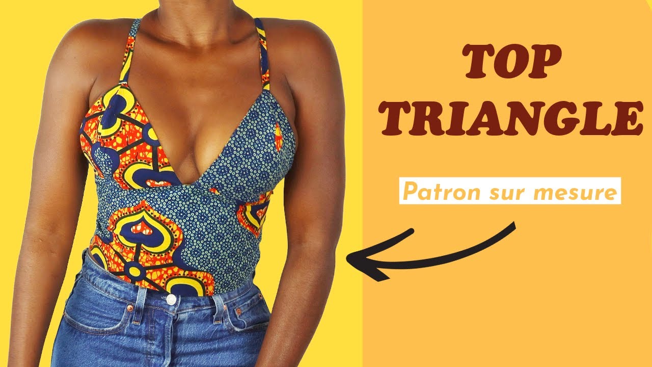 DIY: TOP TRIANGLE ( bralette )