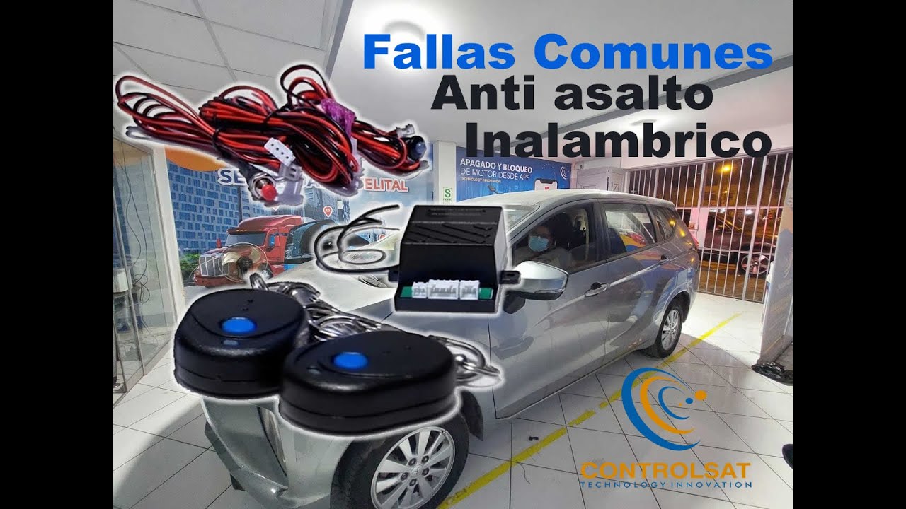 Fallas problemas con antiasalto inalambrico | trabagas inalambrico