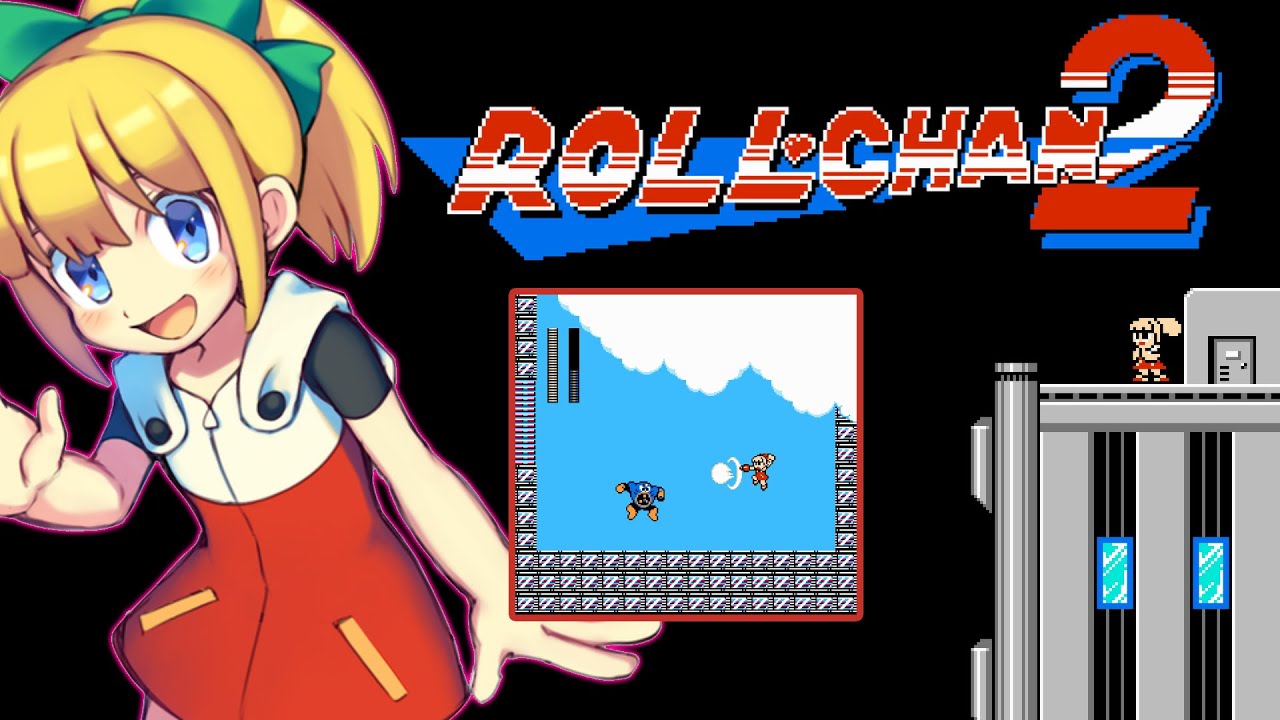 ロックマン2 ロールちゃん・ロックマン11版｜ノーダメージ／No Damage｜Mega Man 2 Roll-chan・Mega Man 11 version