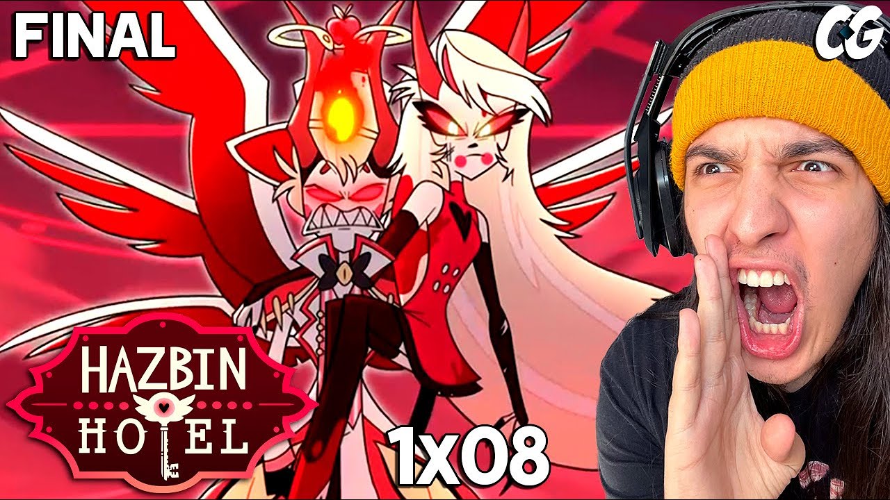 FINAL DE HAZBIN HOTEL FOI INSANO!! - React Hazbin Hotel EP 8 (Final)