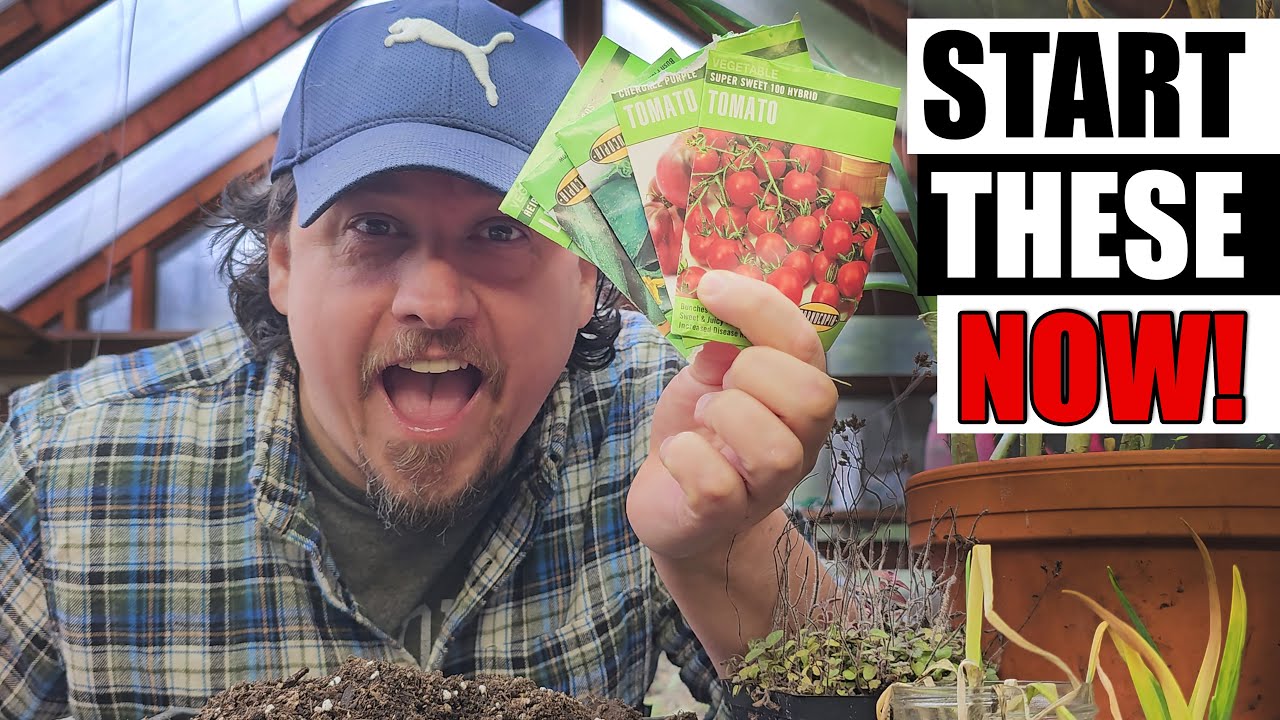 5 Crops To Start Early Now! - Garden Quickie Episode 185