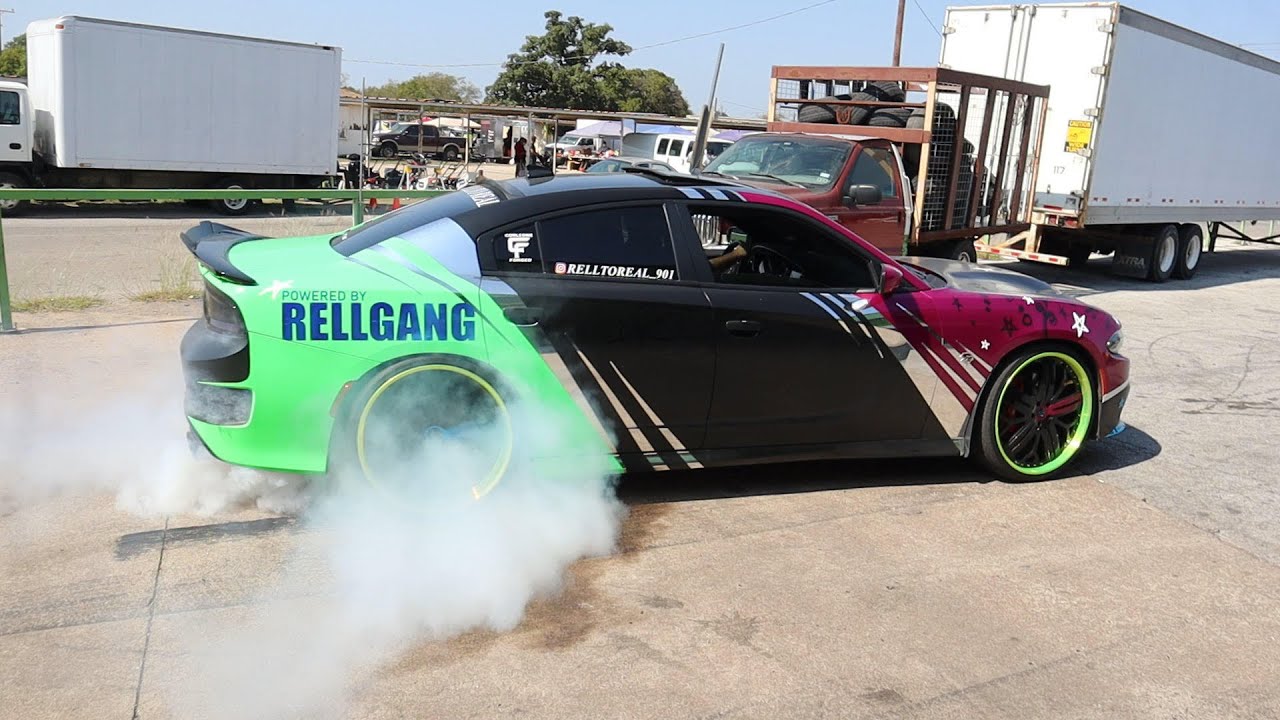 IM BACK.. THEY TOOK MY CAR AND DID BURNOUTS AND NEED NEW TIRES!!