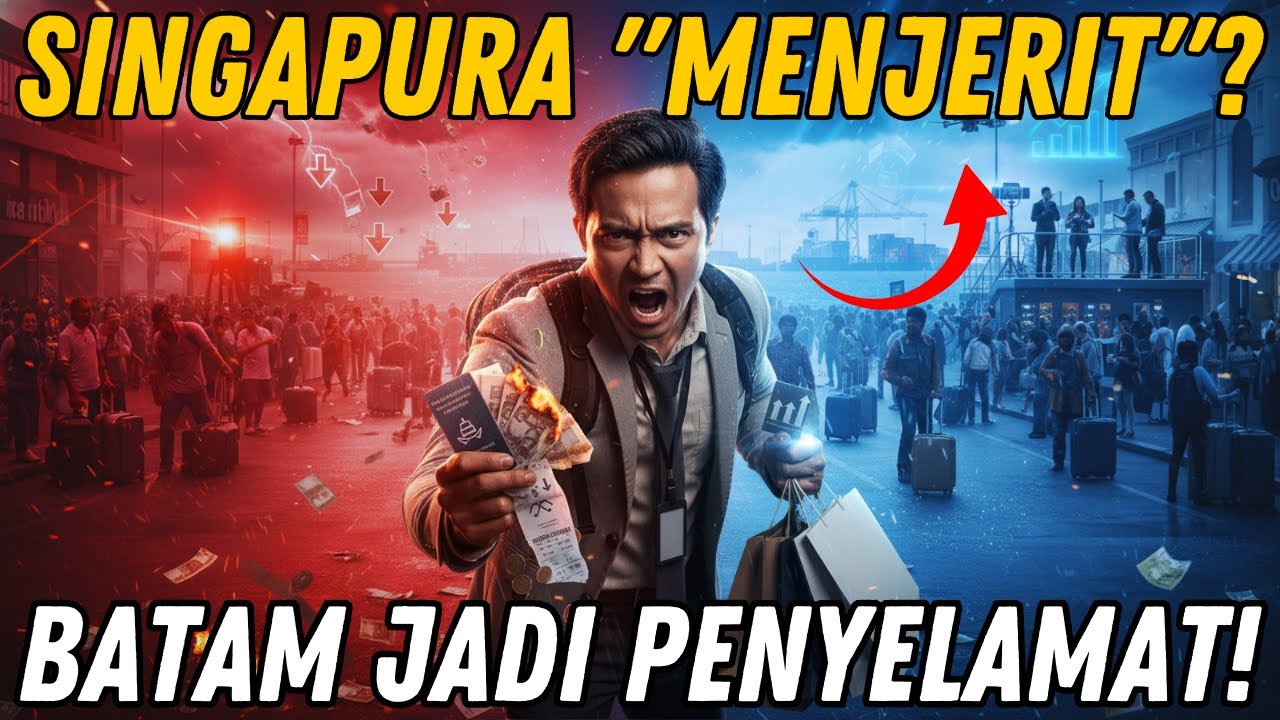 WARGA SINGAPURA BERBONDONG PINDAH KE BATAM! Peluang Emas ⚠️ INDONESIA JADI RAJA BARU⁉️