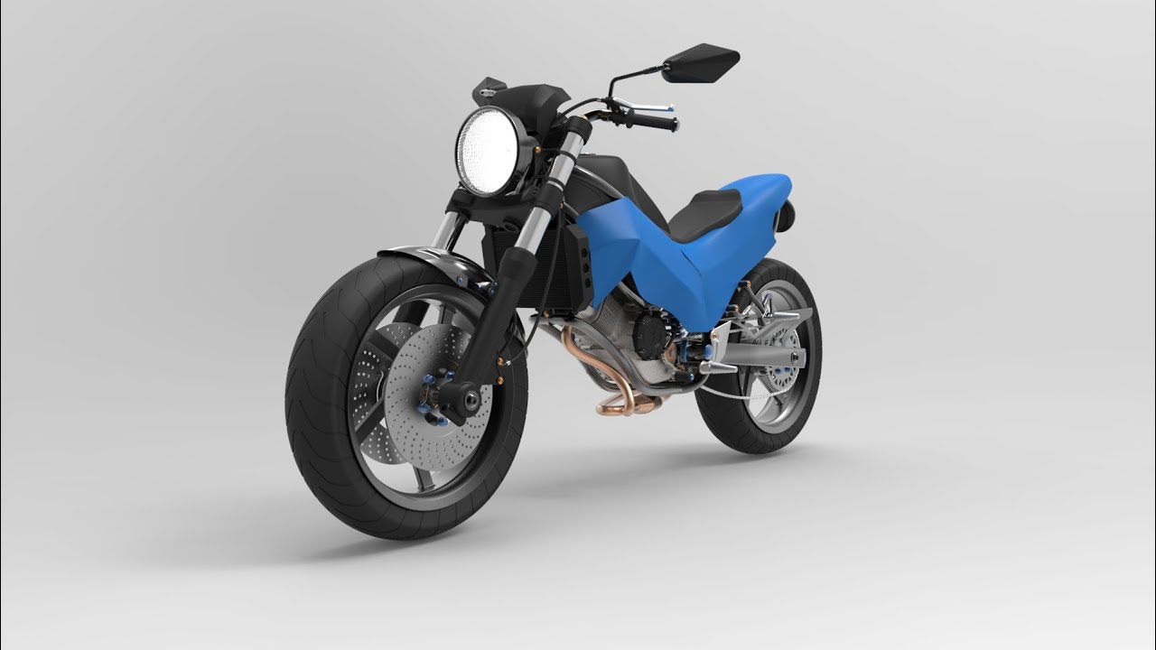 Full MOTORCYCLE CAD build - Lesson One - Motorcycle Frame - CREO with Chris - PTC CREO Parametric