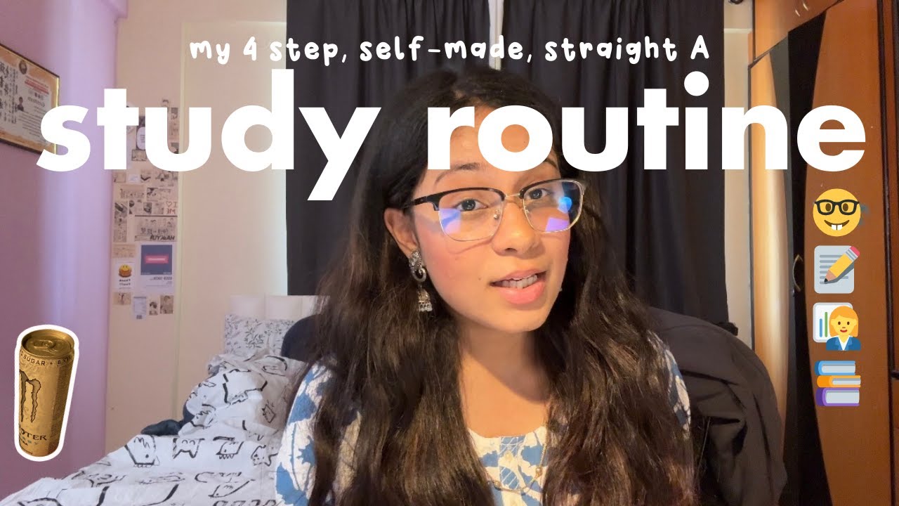 the exact asian (indian) study routine that gets me straight A’s in school 📚