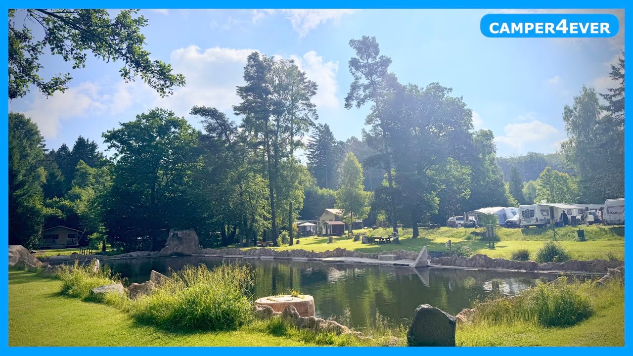 Camping M&uuml;hlenteich - ein sch&ouml;ner Platz in der Natur im Hunsr&uuml;ck mit kleineren Schw&auml;chen