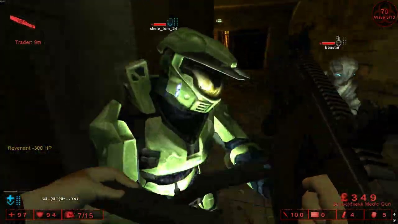 Killing Floor 1 | KF-Forgotten | Medic (Waves 3-10 + Boss - King Fleshpound)