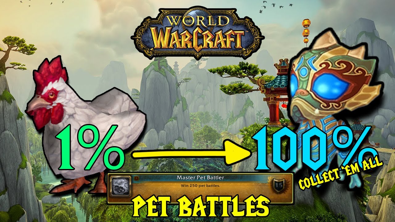 Collecting Every Battle Pet in World of Warcraft