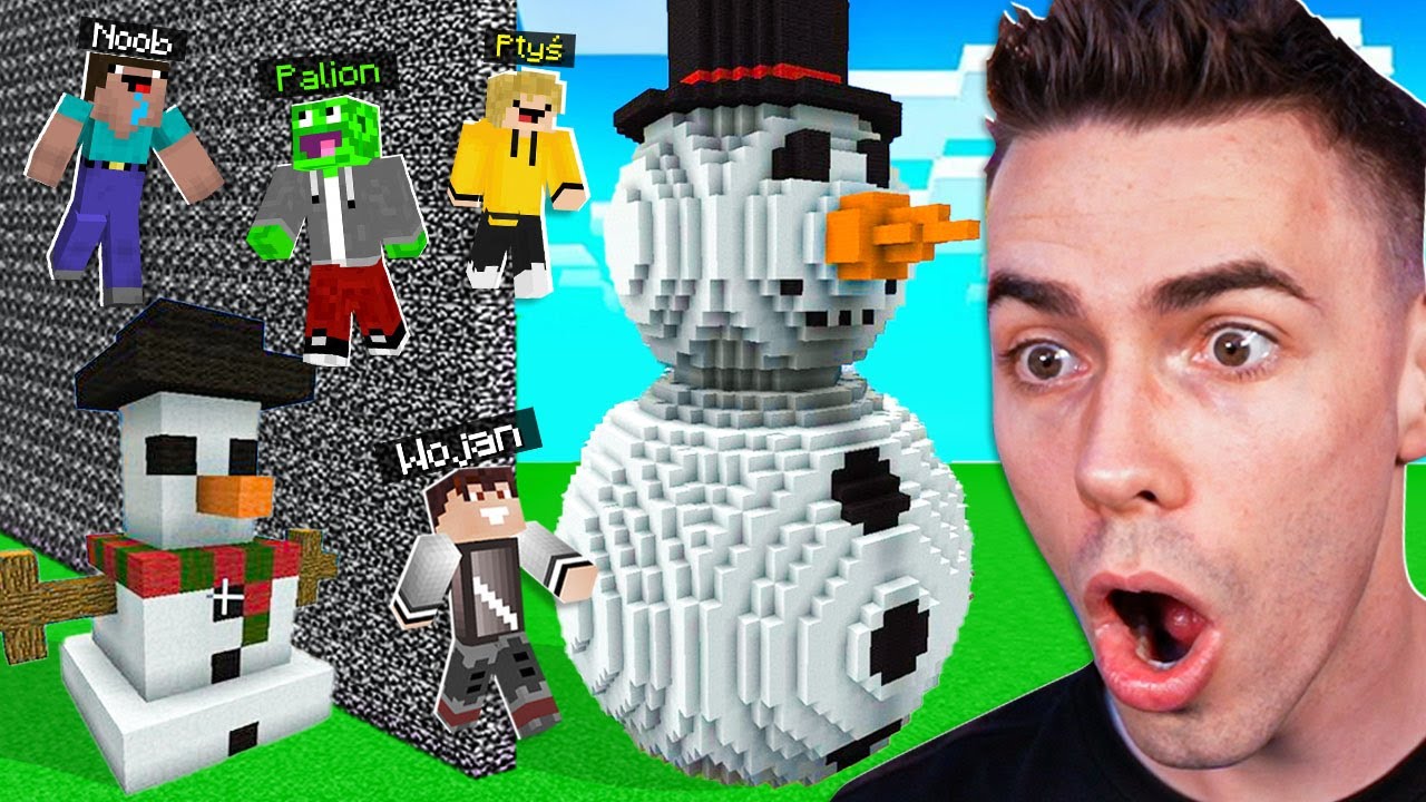 Oszukuje Paliona, Noobka, Ptysia w Konkursie Budowania w Minecraft!