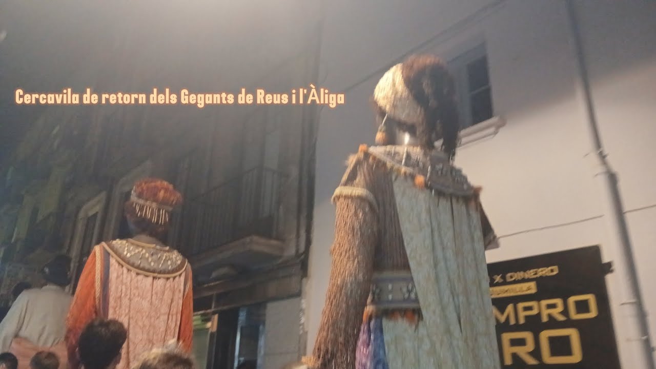 Cercavila de retorn dels Gegants de Reus i l'Àliga | Sant Pere 2025 |