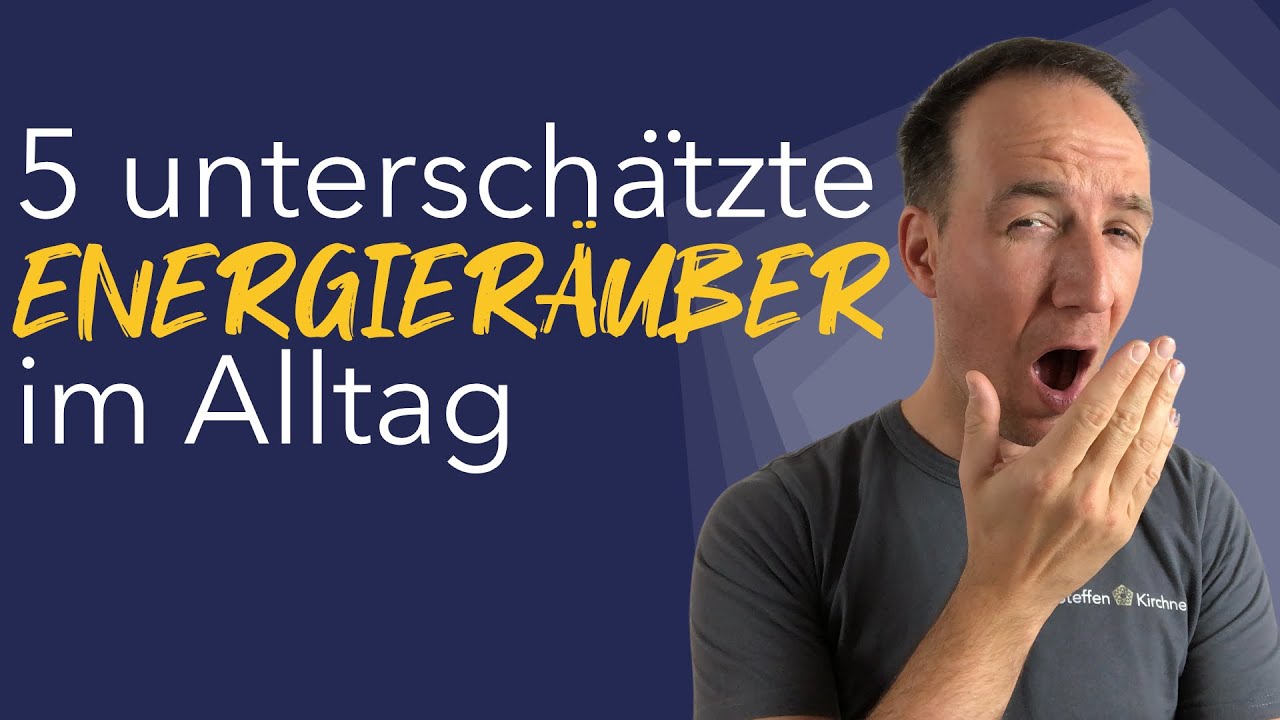 5 untersch&auml;tzte Energier&auml;uber im Alltag