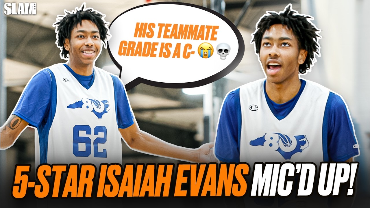 5⭐️ Duke freshman Isaiah Evans Mic'd Up 🎤🔥 Wins MVP at NC Top 80 😈