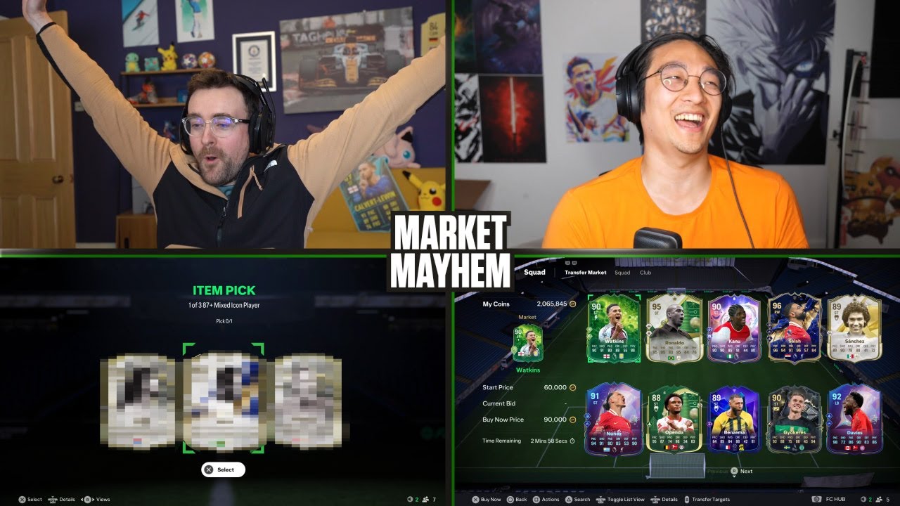 ICON PLAYER PICKS DECIDE OUR BUDGET! FC 25 Market Mayhem