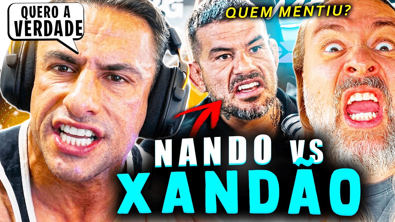 SUPER XANDÃO REAGINDO - NANDO MOURA x SUPER XANDÃO E PETER JORDAN