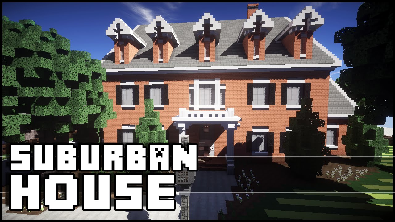 Minecraft - Big Suburban House