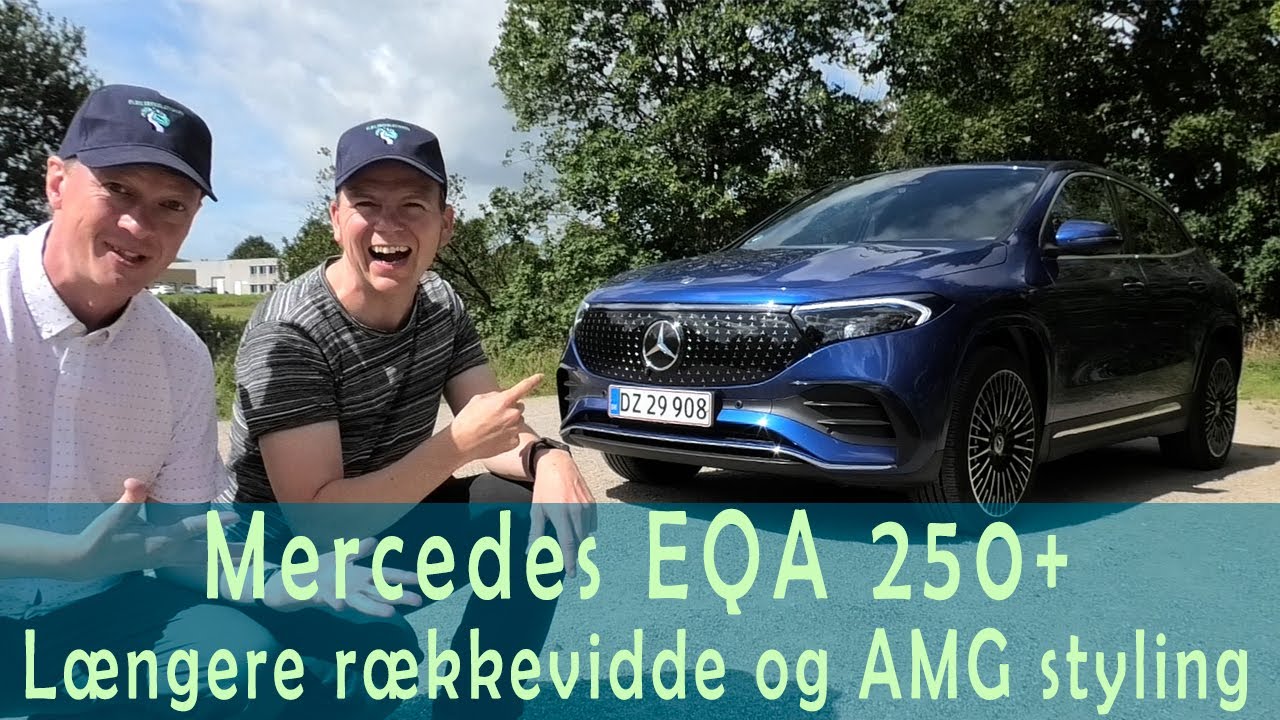 Mercedes EQA - nu med længere rækkevidde og AMG-styling som standard