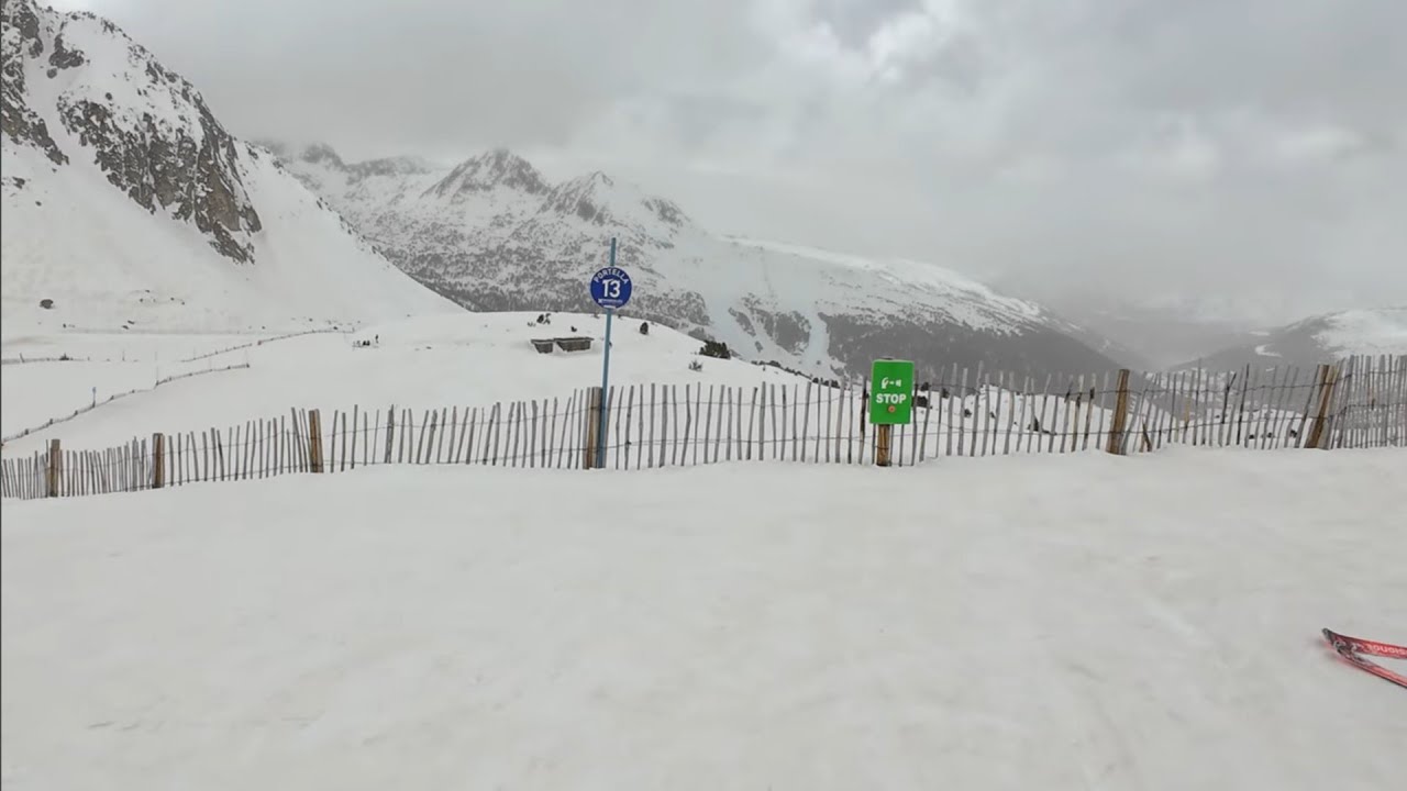 Grandvalira: Grau Roig - Portella 🔵 + Xavi snowpark 🟠