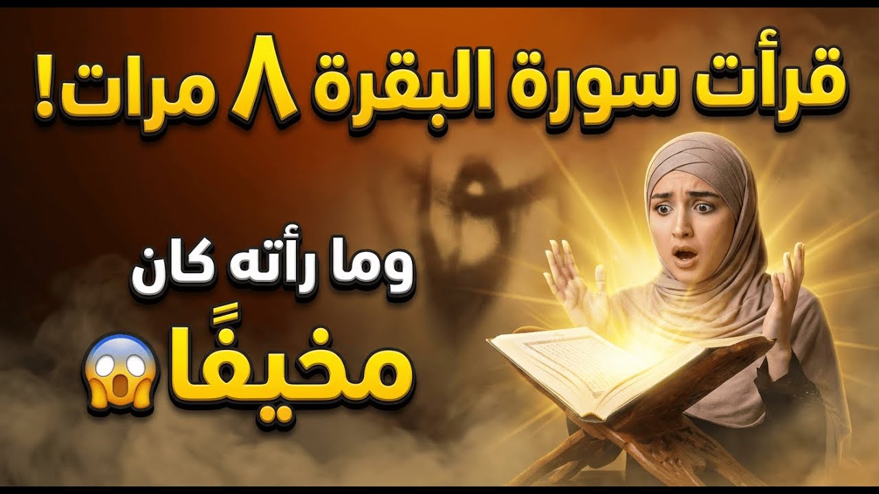 بعد 8 قراءات للبقرة… حدث مخيف جدًا!