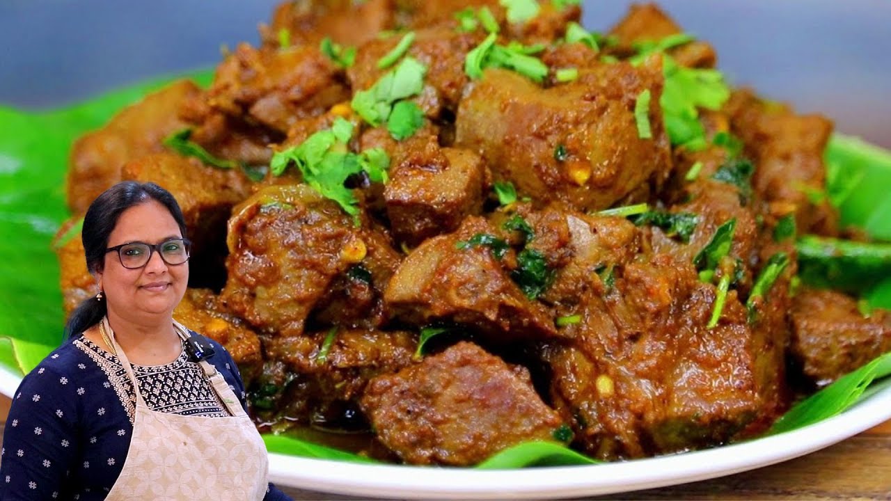 ஆட்டு ஈரல் மிளகு வறுவல் இனி இதுபோல செய்ங்க | Mutton Liver Fry in Tamil