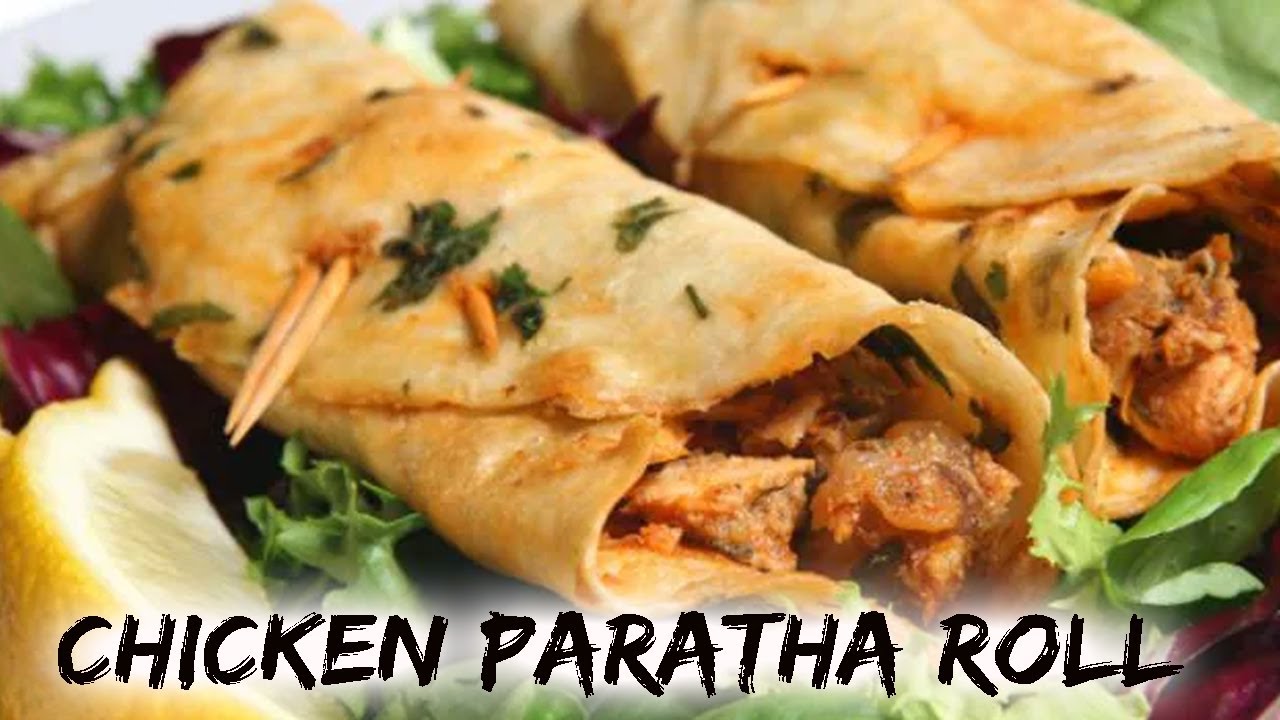 Chicken Paratha Roll Recipe || Chicken Rolls Recipe || Chicken Wrap || Saba's Food Express