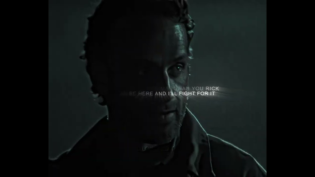 Rick Grimes kills Shane | Edit | Sad | HD60FPS | dream, ivory - welcome and goodbye (Slowed Down)