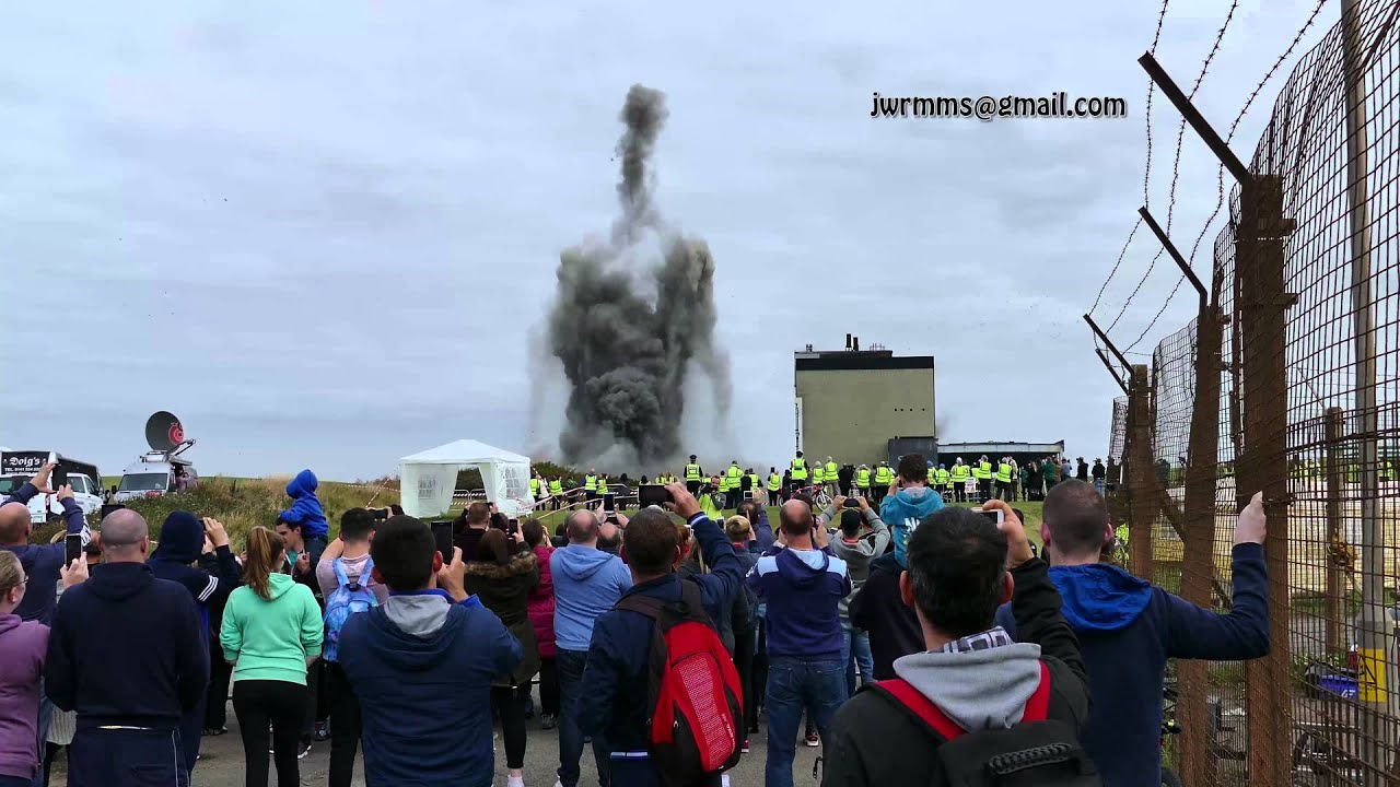 Cockenzie Power Station Demolition in glorious 4K