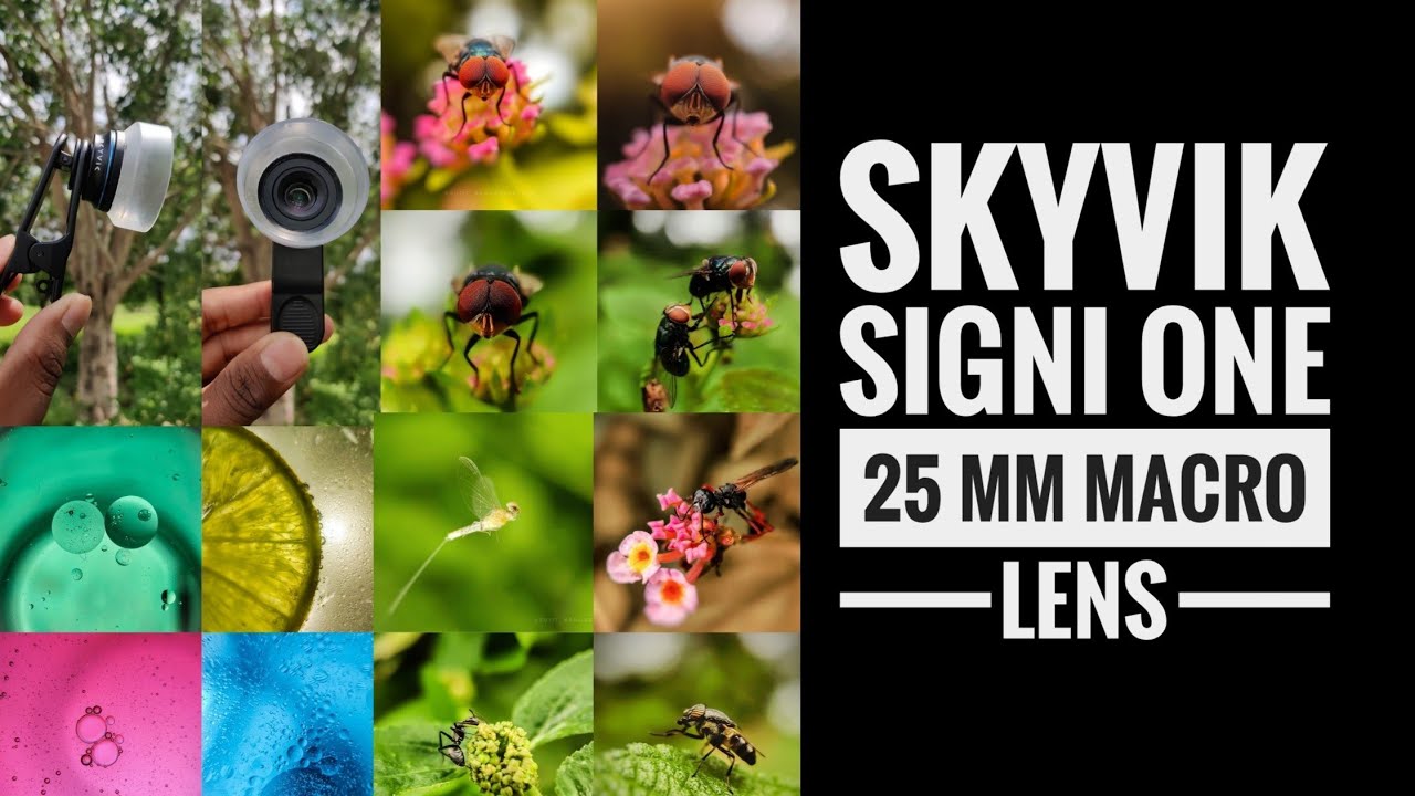 Skyvik signi one 25 mm macro lens | Unboxing | Sample videos | Sample photos