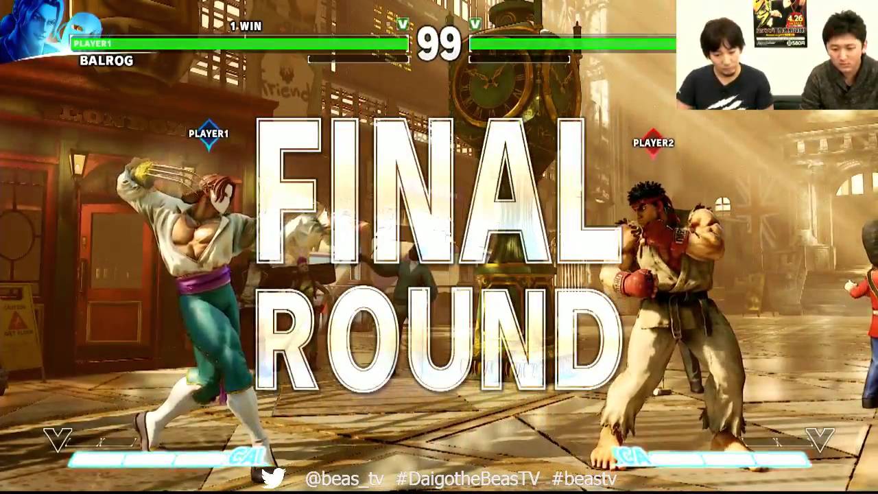 SFV - Nemo (Claw) vs. Daigo Umehara (Ryu) *Mar 19, 2016