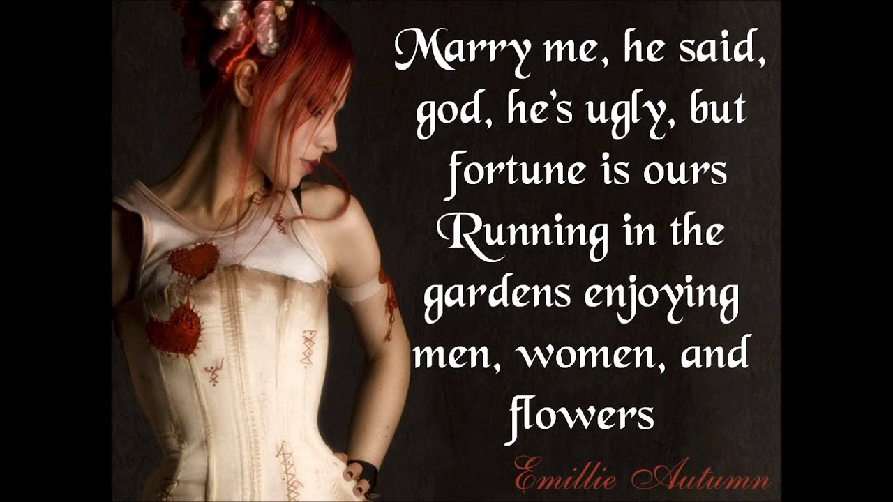 Emilie Autumn - Marry Me HD