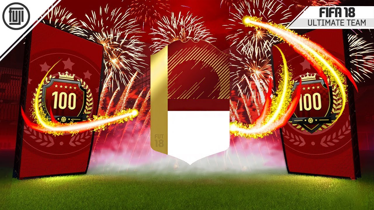 HERE WE GO AGAIN!!! TOP 100 ULTIMATE TOTW PACK OPENING!!! - FIFA 18 Ultimate Team