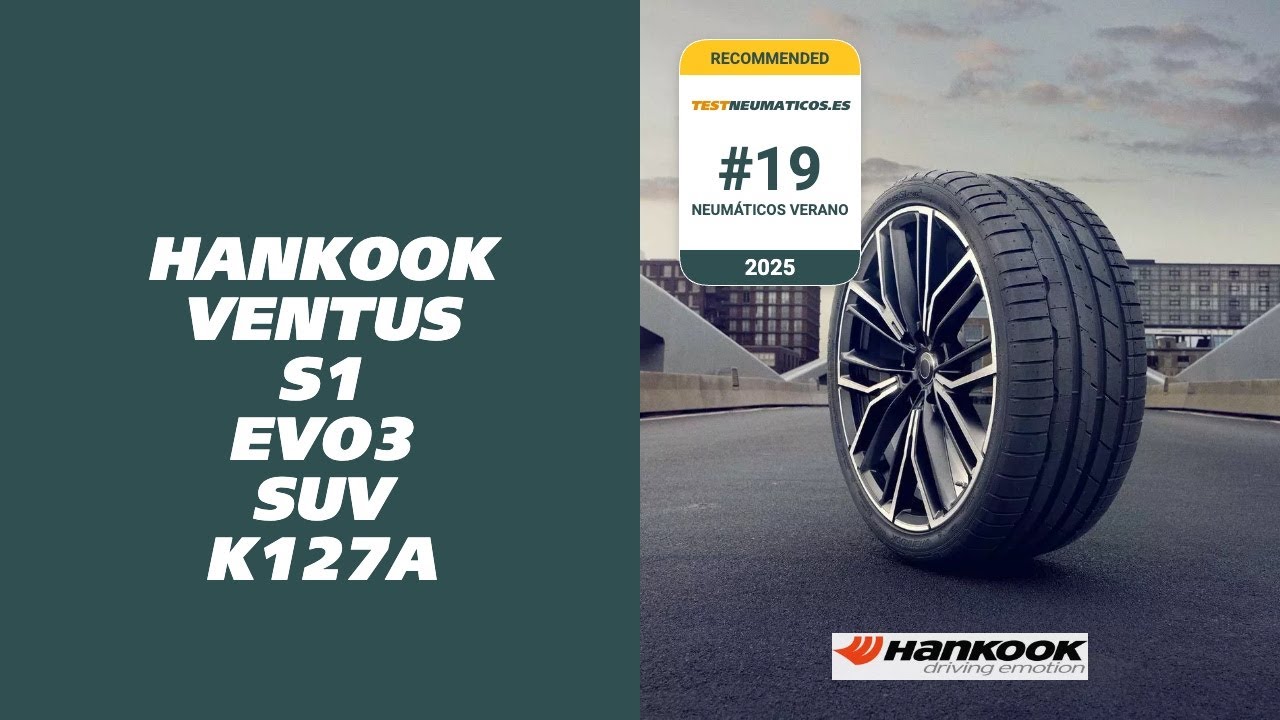 Hankook Ventus S1 evo3 SUV K127A: ¿Mejor que Michelin, Goodyear o Bridgestone?