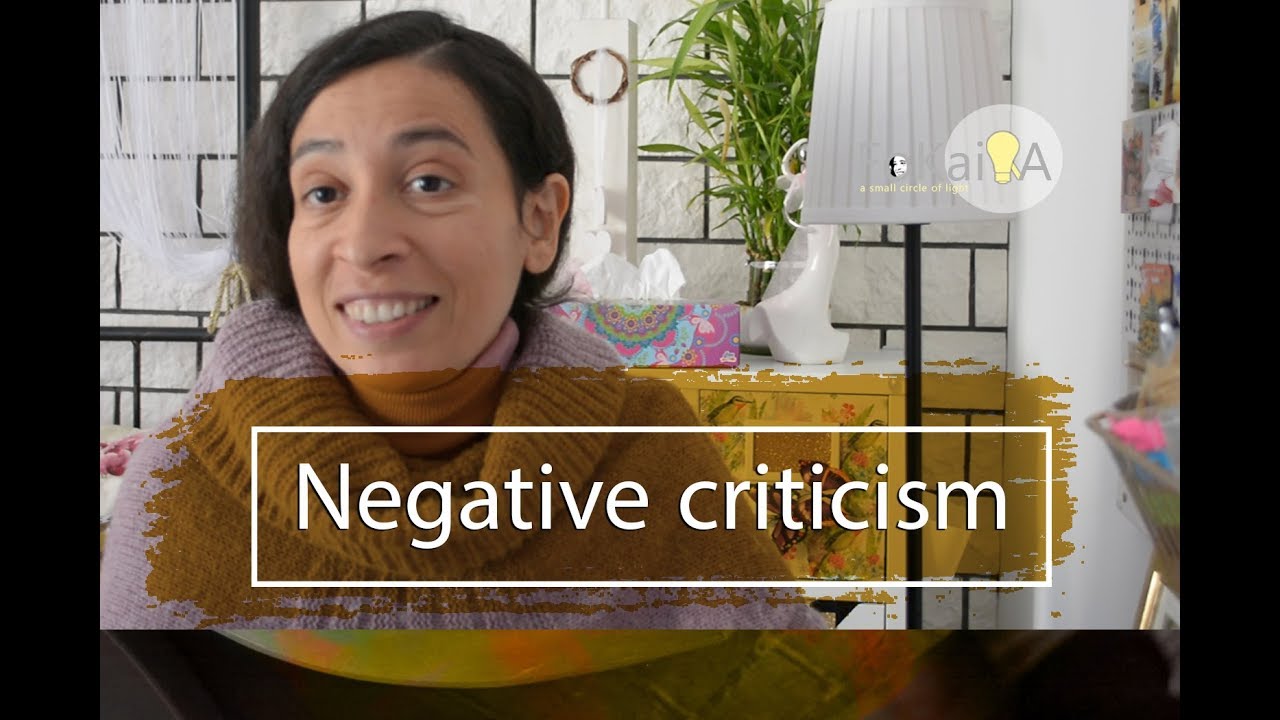 mini idea 140 | Which criticism you should throw in the trash ☹