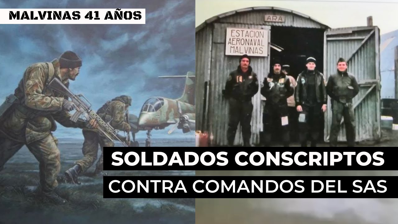 Malvinas | Soldados conscriptos contra comandos del SAS