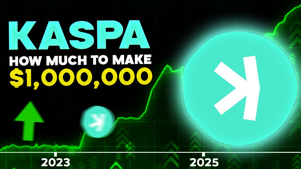 How Much KASPA To Become MILLIONAIRE In 2025!