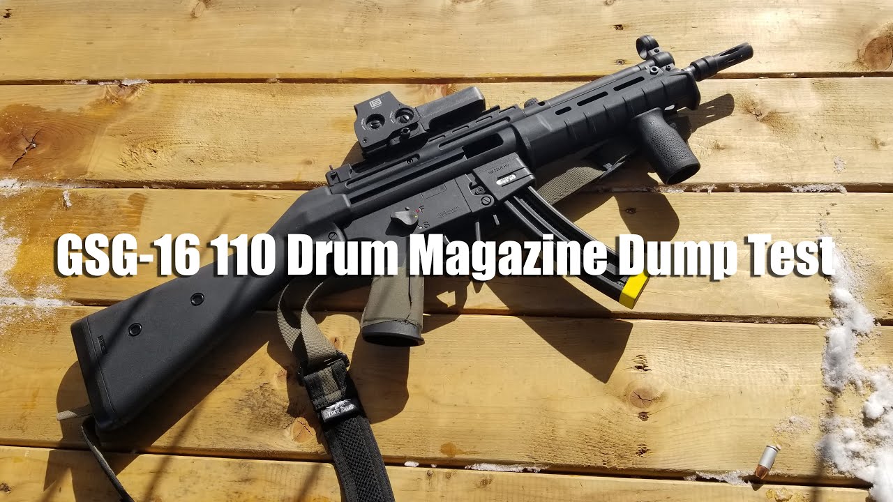 GSG-16 110 Round Magazine Dumps