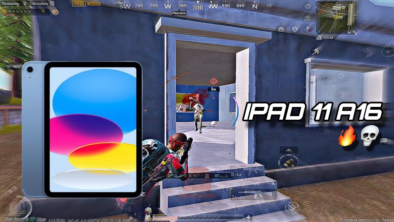 IPAD 11 A16 SOLO SQUAD PUBG MOBILE 2026 🔥[4.2 UPDATE]