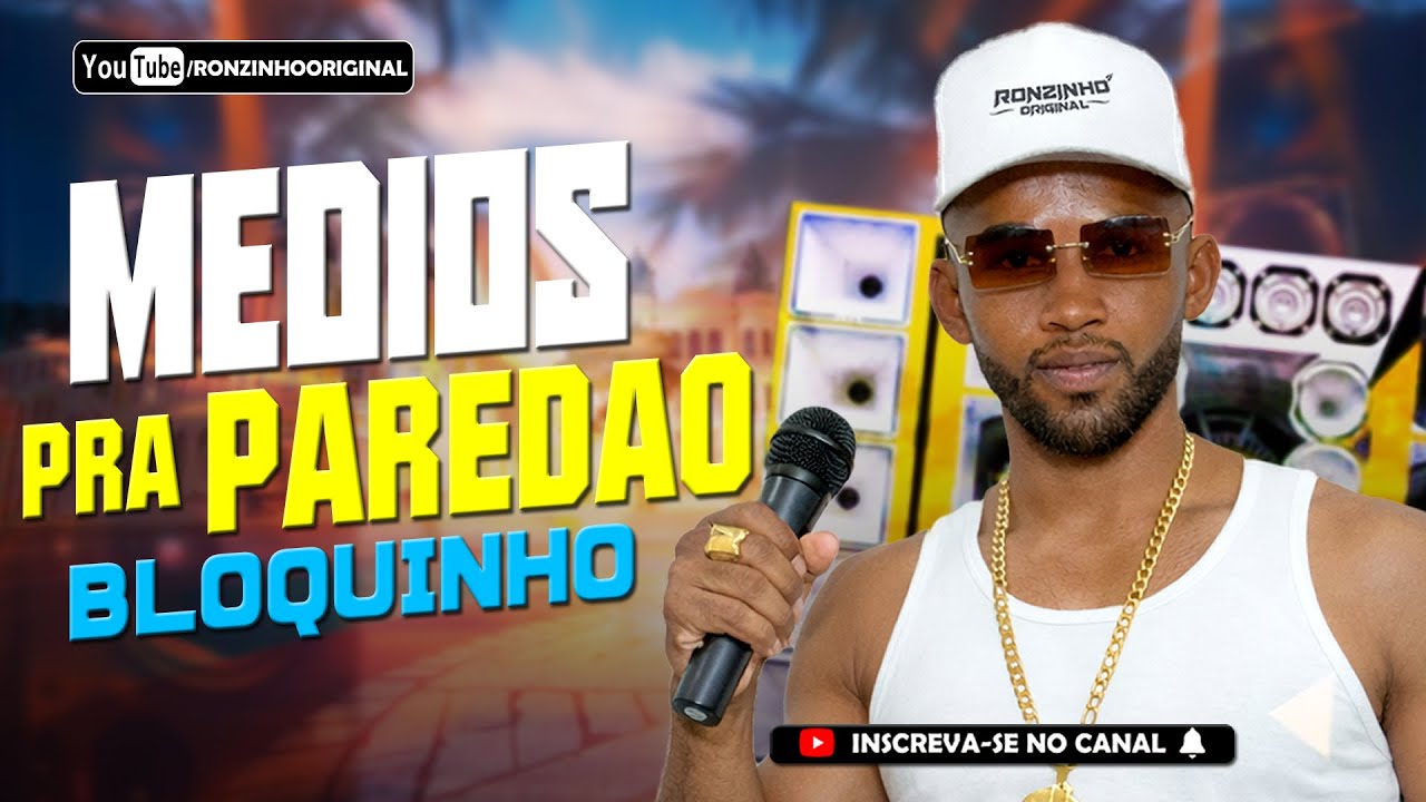 BLOQUINHO PRA PAREDÃO + NAIPE BLOGUERINHA || RONZINHO ORIGINAL