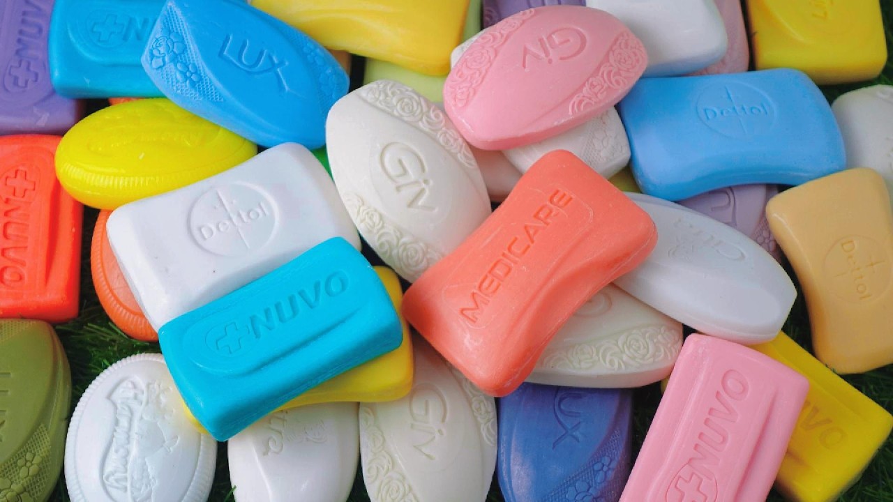 Soap Opening | Noise ASMR | Satisfying Video | ASMR No talking 🧼🩷 #meditation #Relax #asmr