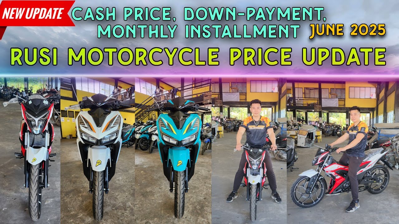 RUSI MOTORCYCLE PRICE UPDATE PHILIPPINES JUNE 2025