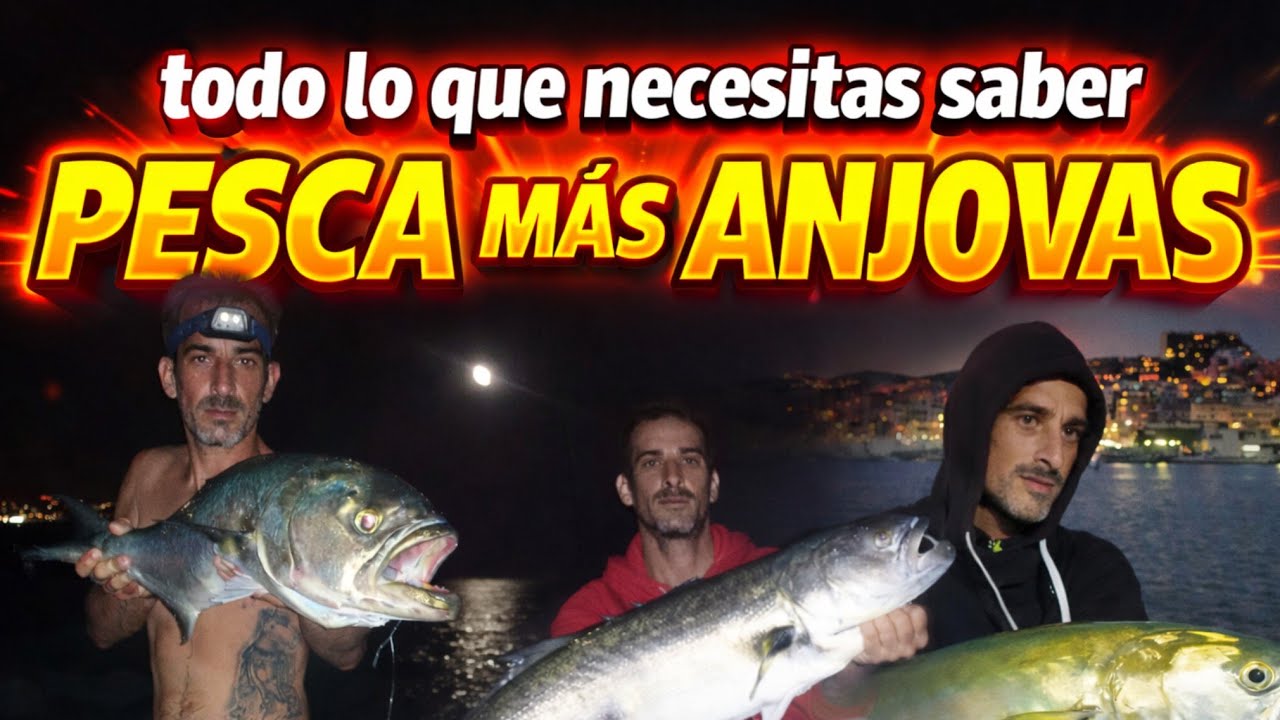 TODO sobre la  ANJOVA , Pesca al VIVO #TUTORIAL #anjova #pescaalvivo 