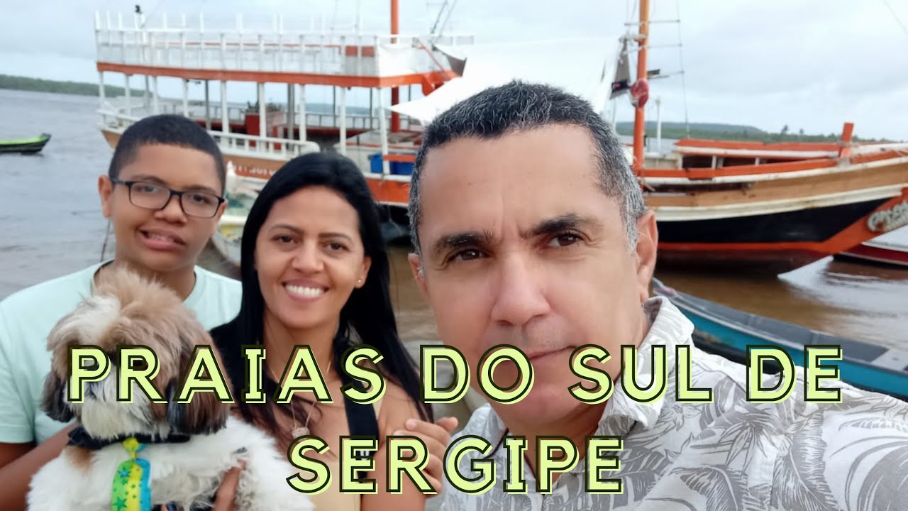 Praias do Litoral Sul de Sergipe - Caueira,  Abais, Lagoa dos Tambaquis, Praia do Saco e Terra Caída